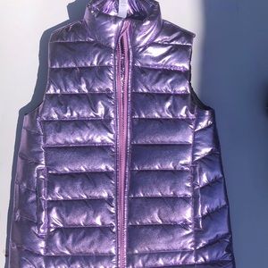 Girls’ purple vest
